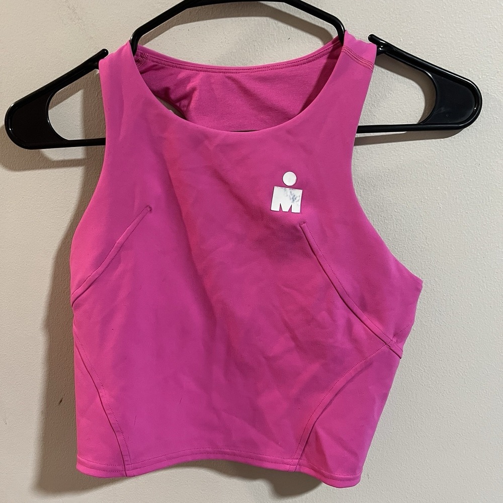 Lululemon Womens Athletic Pink Sport Bra Size 8